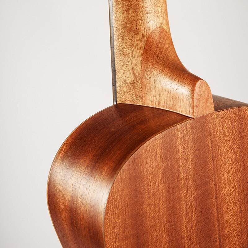 21 "sopranowe ukulele mała gitara ukulele 4 struny palisandrowy gryf mahoń elektryczny ukulele z ulec poprawie EQ uke struna gitarowa