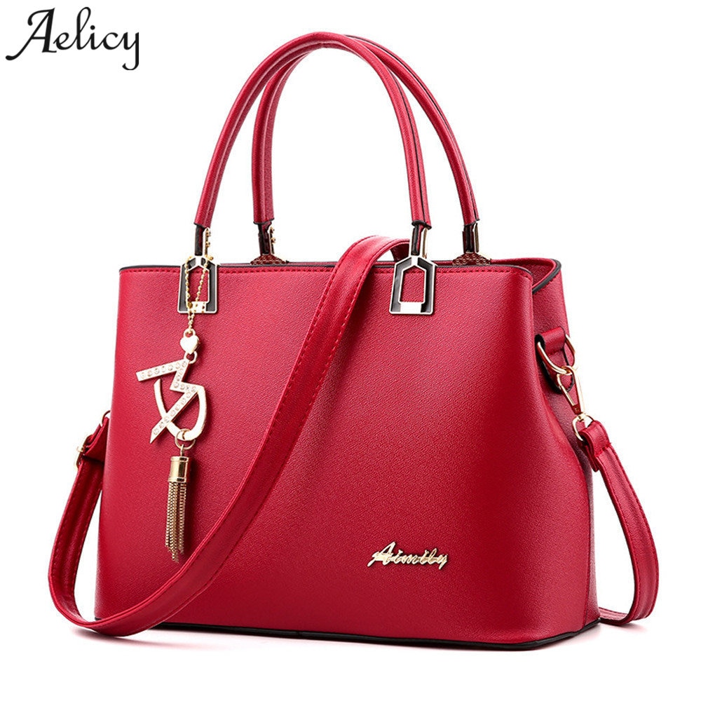 Aelicy luxury Women Leather Totes Bags Handbags Women Famous Brands Big Shoulder Bag Female Vintage Satchel Bag Bolsa Feminina