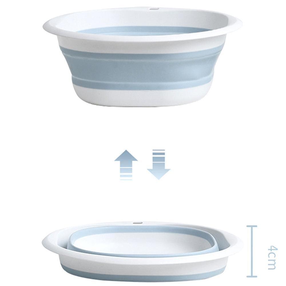 Cubierta de lavabo portátil para el hogar, accesorio plegable de viaje, O9O7