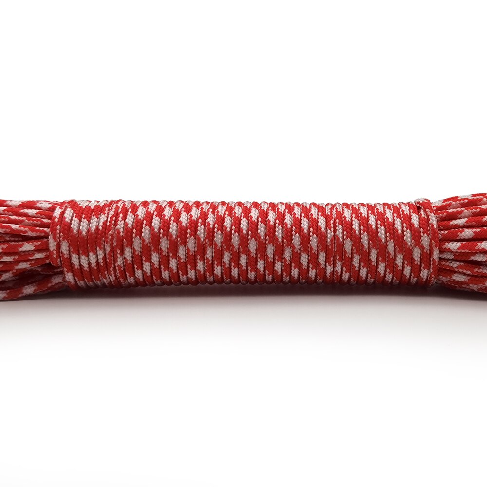 Diameter 2mm 100meters DeepRed Rope Parachute Cord Lanyard Rope Climbing Camping Survival Equipment Paracord Bracelet: Blue / Other