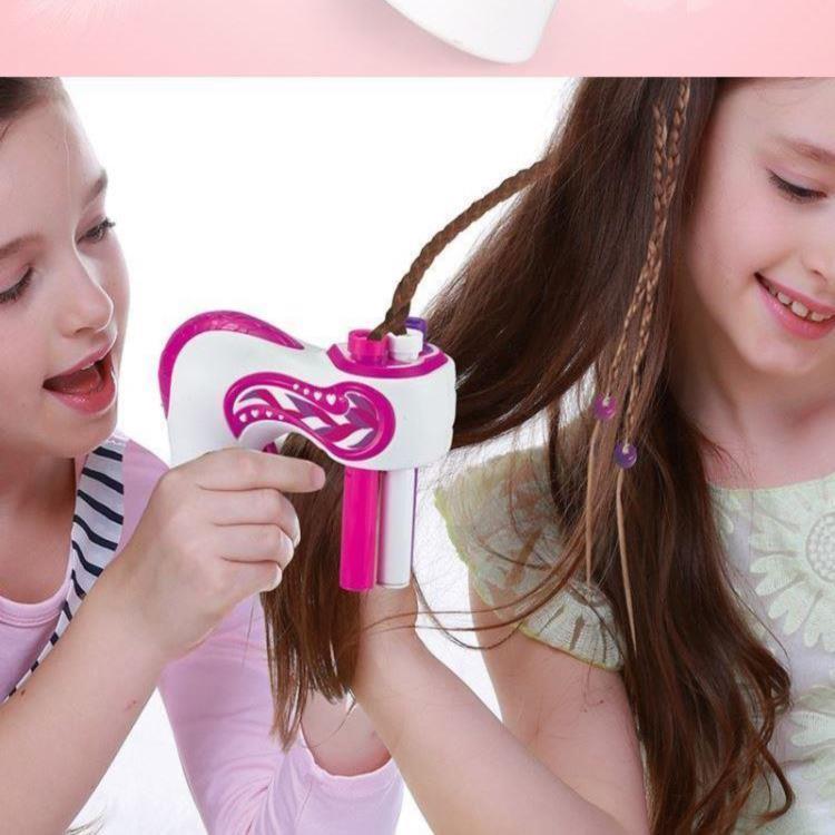Automatische Haar Vlecht Kinderen Lui Drie-Strand Haar Apparaat Meisje Twist Vlecht Elektrische Gevlochten Artefact Kinderen