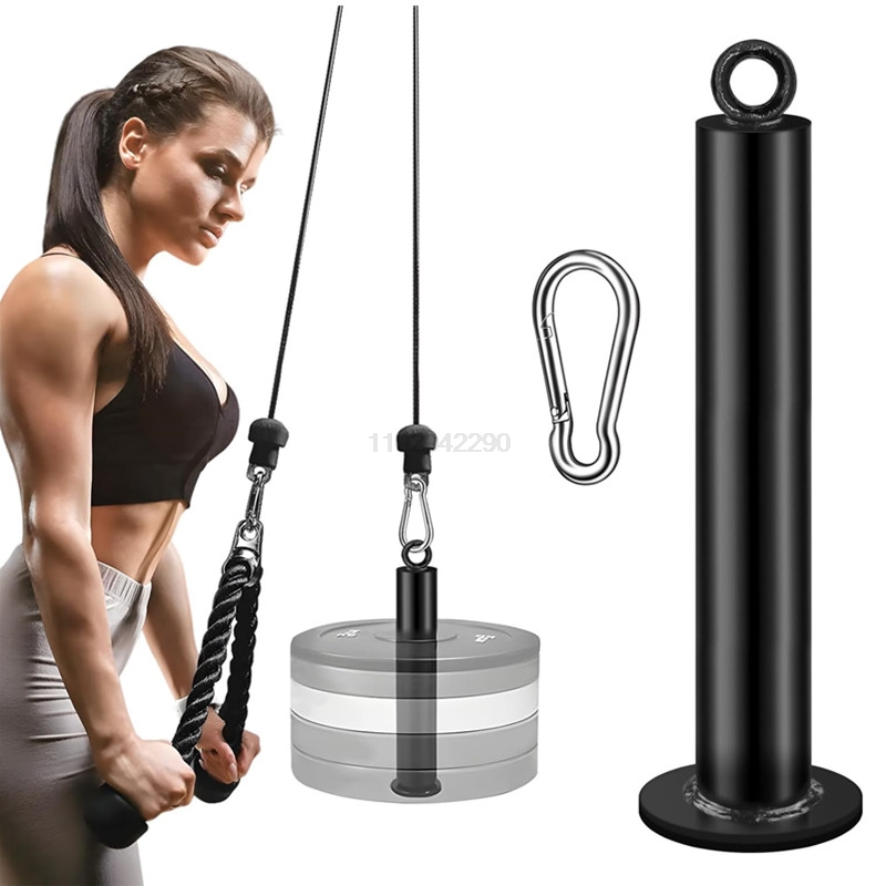 Fitness Laden Pin Pulley Kabel System Befestigung Hantel Rack Home Gym Workout Krafttraining Gewichtheben Übungen