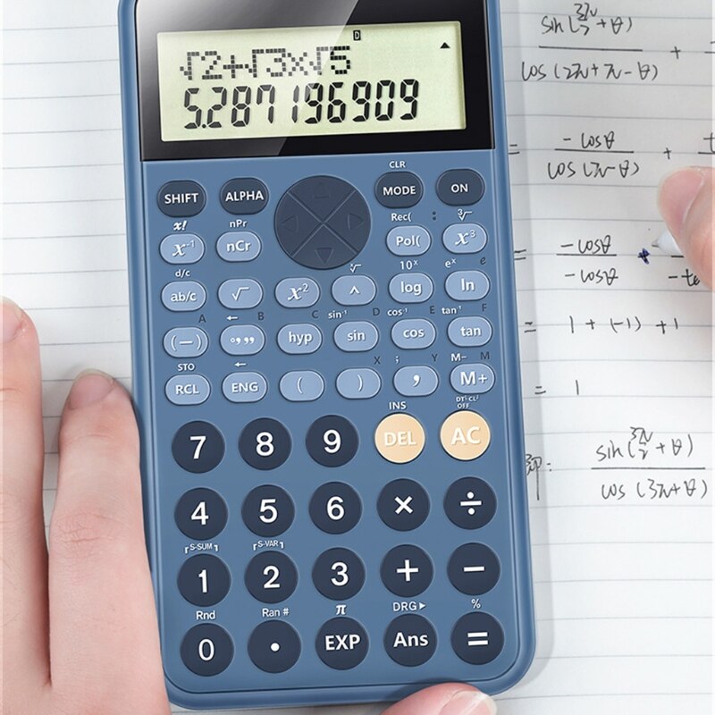 Portable Scientific Calculator Stationery School Office Engineering Multifunction School Engineering Stationery Scientific Tool6
