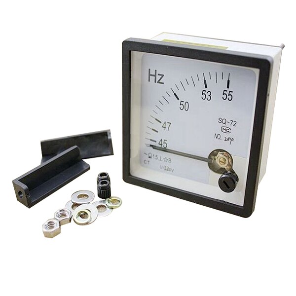 45-55Hz 220V Analog Tafel Frequenz Meter Hertz Anzeige für System Überwachung