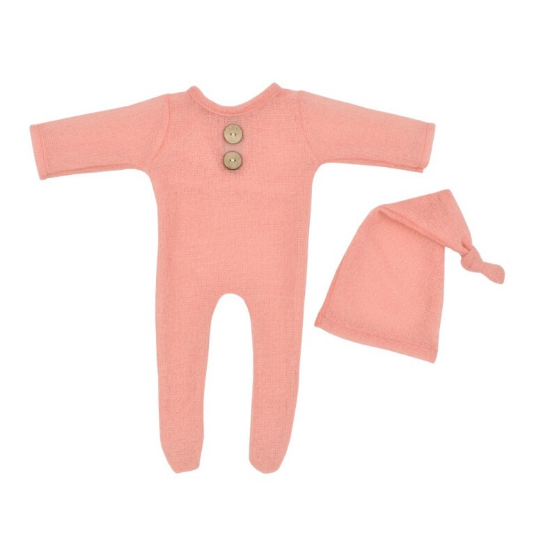 Pasgeboren Baby Jongen Meisje Romper Mohair Gebreide Lange Mouwen Mohair Knittedjumpsuit Baby Kleding Pyjama Outfits Romper Set: 06