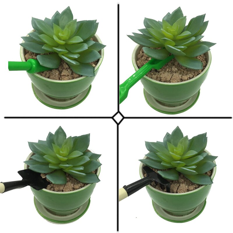 Kit de maceta para jardín de 20 piezas, juego de herramientas para plantar suculentas DIY, herramienta de siembra para trasplante de siembra