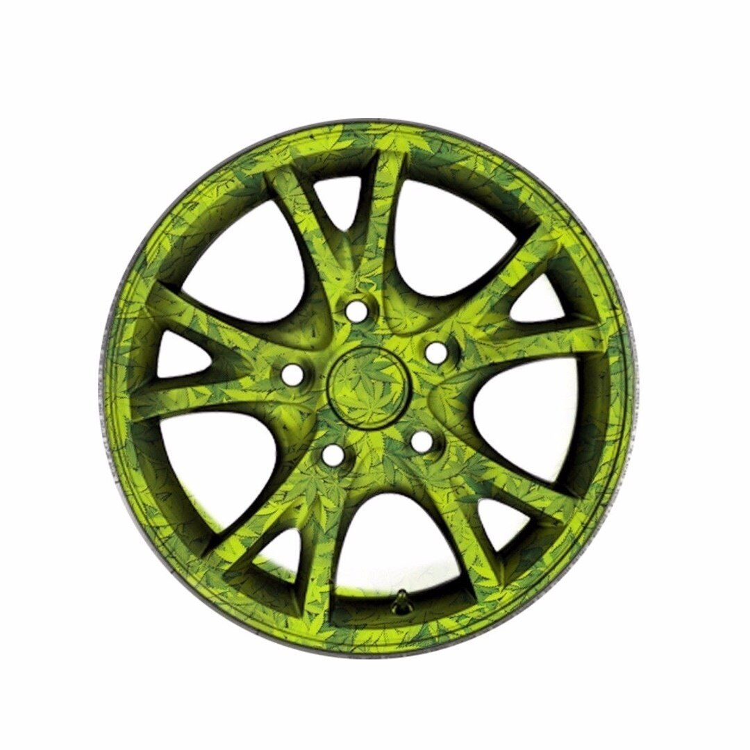 Green Leaves Hydrographic Film Water Transfer Printing Film Hydro Dip Film 50cmX200cm