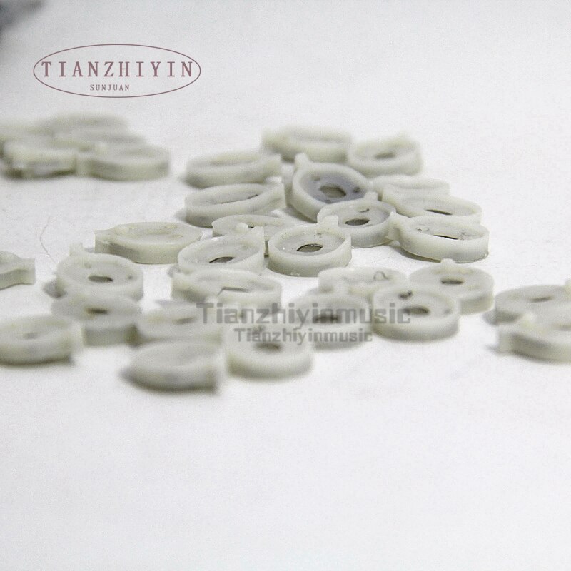 50pcs Alto horn baritone accessories Plastic Valve Guide part Spring dragging valve guides for repairing Valve Repair Kit