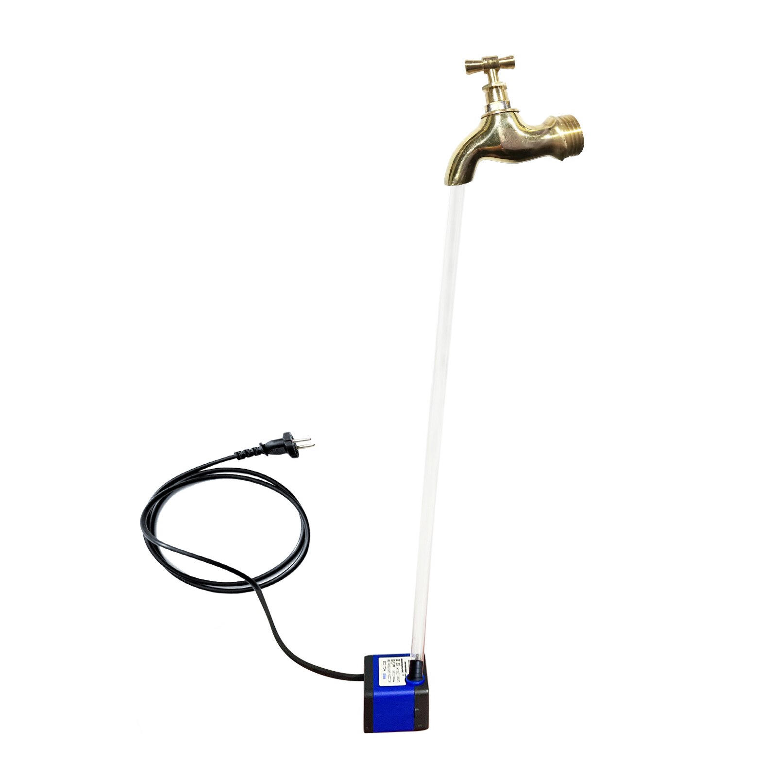 Christmas Fountain Water Flow Fountain Invisible Watering Can Fountain Christmas Decoration Fountain