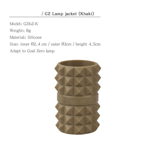 Abat-jour en forme de lampe pour tente de Camping en plein air, phare pour objectif zéro, Micro Flash, bricolage: Gz62-k