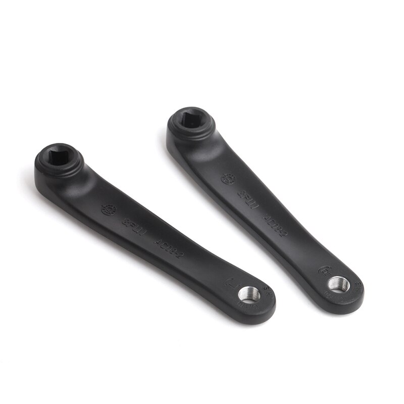 Bafang-brazos de manivela para bicicleta eléctrica, 8FUN, piezas de conversión de tracción media, BBS01B BBS02B BBSHD, Kits de Motor de E-BIKE, accesorios de 20,5 CM: One Pair Crank