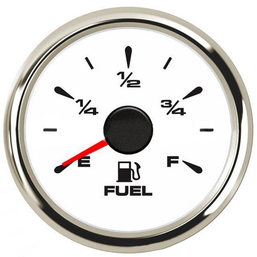 Auto Lünette Gas Tankanzeige 52mm Wasserdichte 0 ~ 190Ω ABS Kunststoff Metall Teil