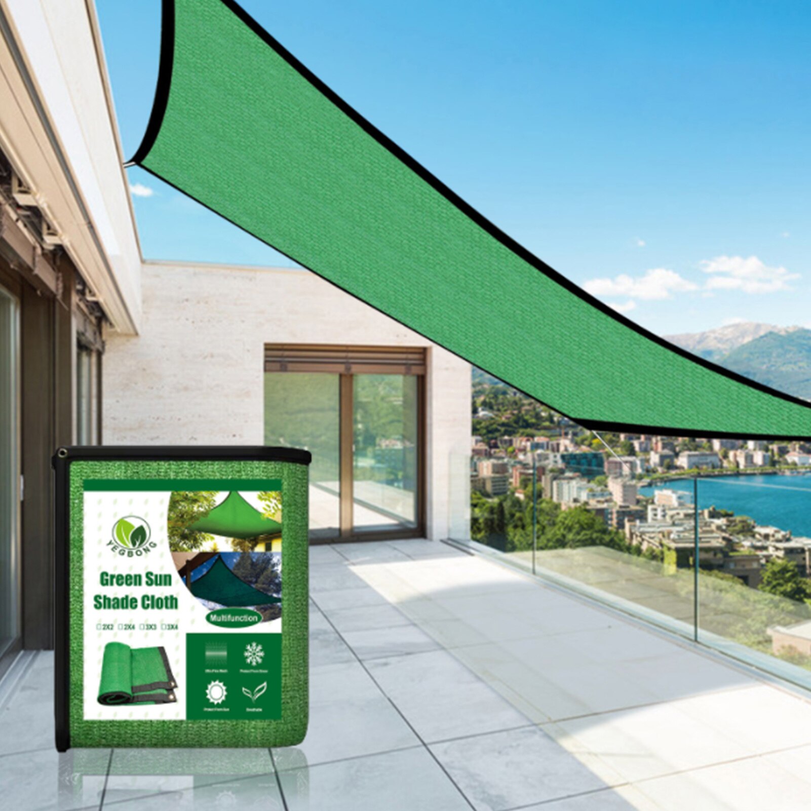 Plant Shade Cloth Plant Umbrella Shade For Potted Plants Sunblock Mesh Shade Windscreen Protection For Garden Kennel Fence