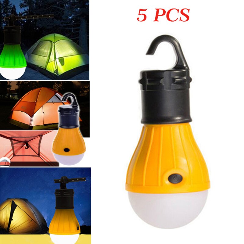 5 stks COB Tent Lantaarn Werk Inspectie Zaklamp Handige Haak Magnetische Zaklamp Waterdichte Lamp Voor Camping
