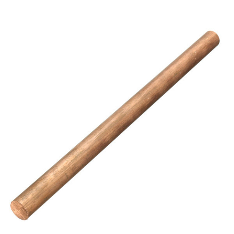 Barre ronde en cuivre de 3mm, diamètre perçage des métaux, 50-500mm de long