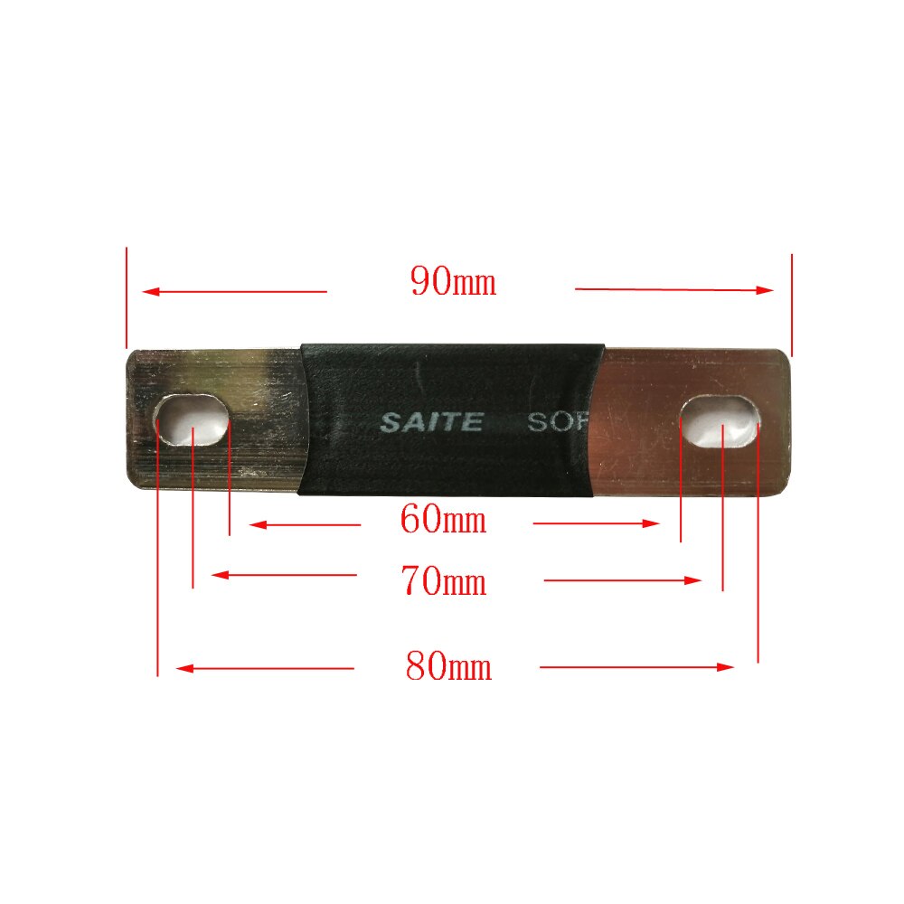 400A Pure Copper Nickel Plate Busbar For Lithium 3.7V 3.2V Lifepo4 Battery Cell Connector Antioxidation For 280Ah 2mm thick