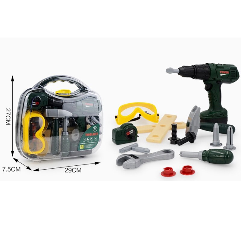 Kinderen Simulatie Reparatie Tool Plastic Pretend Play Speelgoed Vroeg Leren Onderwijs Speelgoed Creatief Speelgoed Voor Jongens