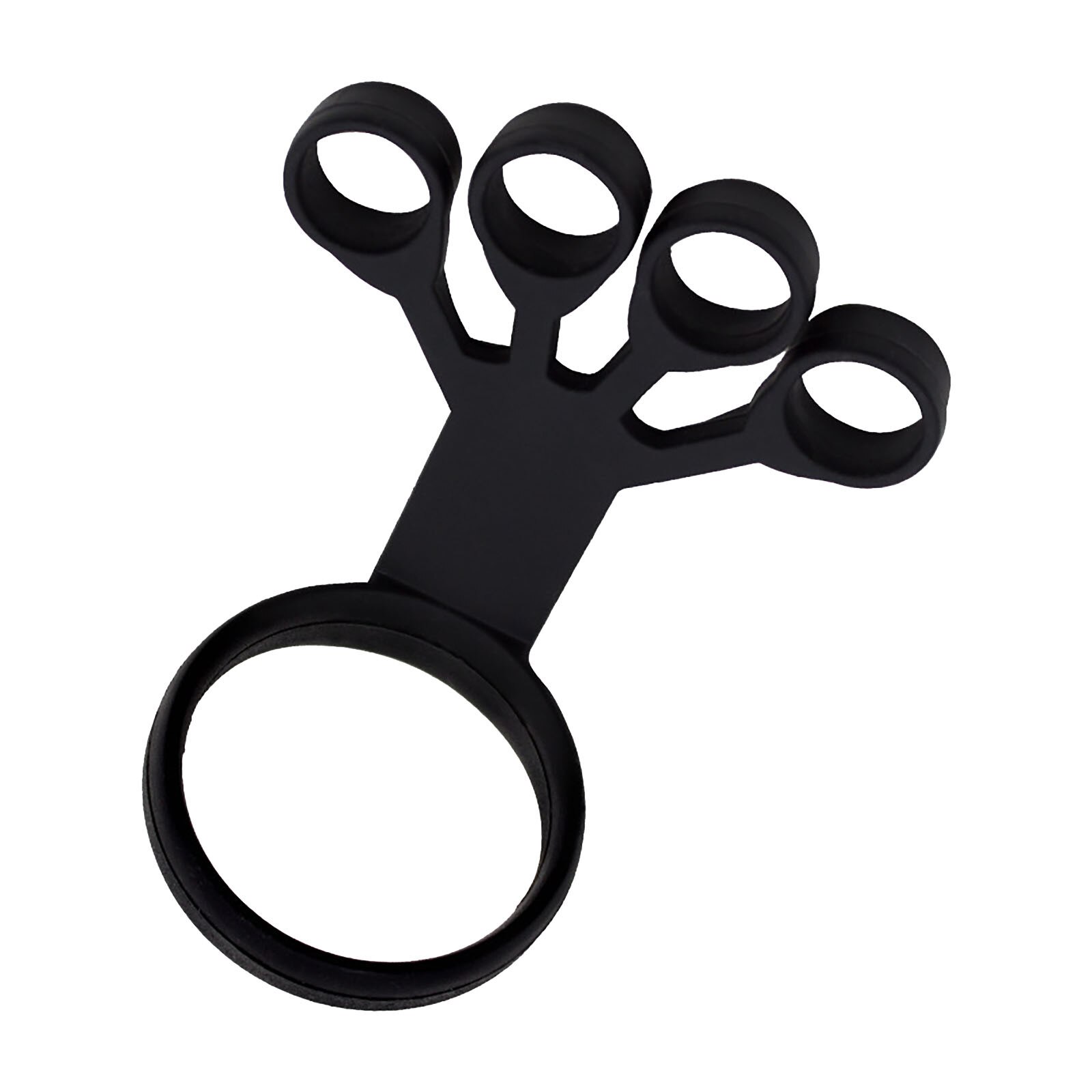 Autism Finger Grip Silicone Ring Exerciser Antistress Resistance Band Finger Wrist Tensioner Relieve Hand Stress Sensory Toy: A
