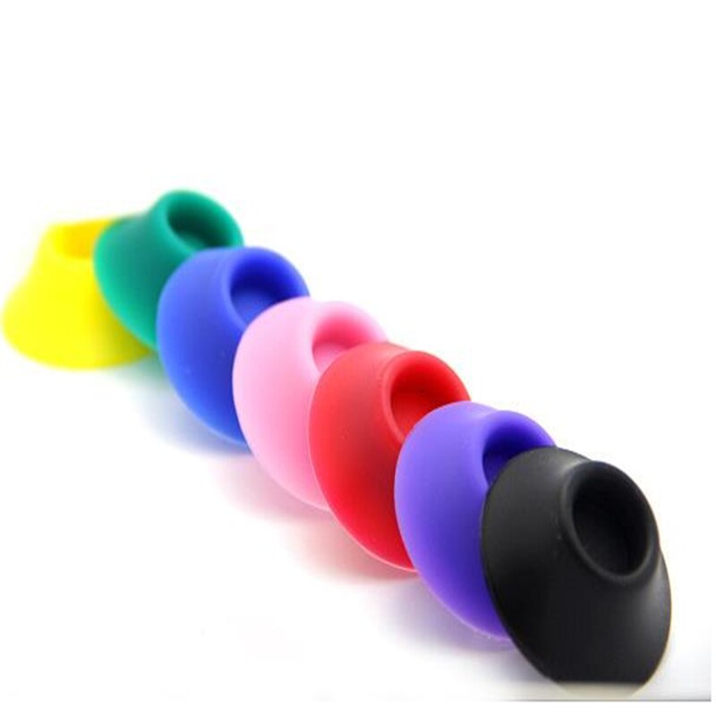 1PC Atomizer Pen Holder Silicone Suction Desk Stand gel pen ballpoint pen sucker silicone holder stand pencils holder office