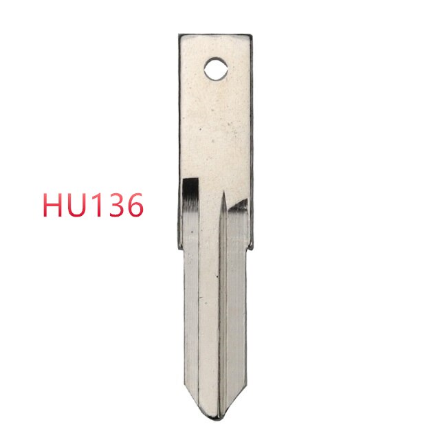 VAC102 lame de clé non coupée | HU136 VA2/VA6 HU83 NE73 pour Renault Nissa n peugeot o t citroën e n, porte-clés clé vierge