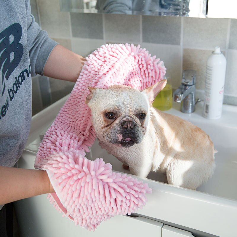 Absorption badehåndklæde til kæledyr hundekat rengøring massage vask blødt vand tørring hår håndklæde katvask bad håndklæde forsyninger