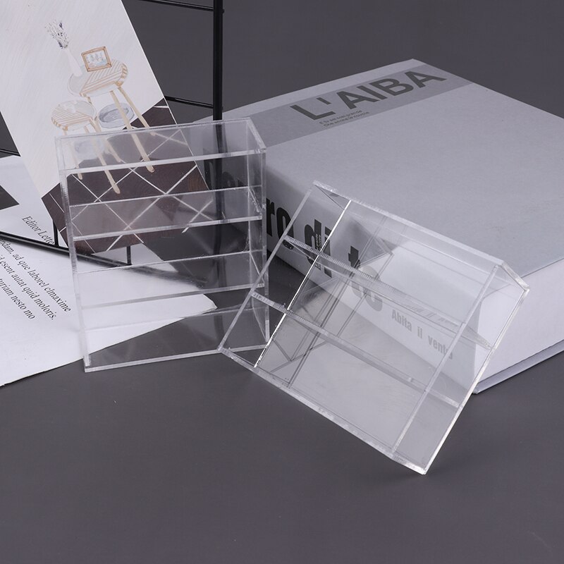 Transparent Acrylic Display Storage Case Box Perspex ShowCase Dustproof For Garage Kit Doll Model Cars Figures Collectibles