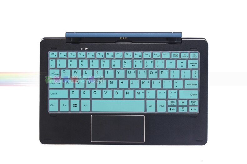 For Cube iWork 10 Windows 10+Android 5.1 Flagship Silicone laptop keyboard protector cover CDK-05 skin For Cube iwork10 10.1inch: tiffany