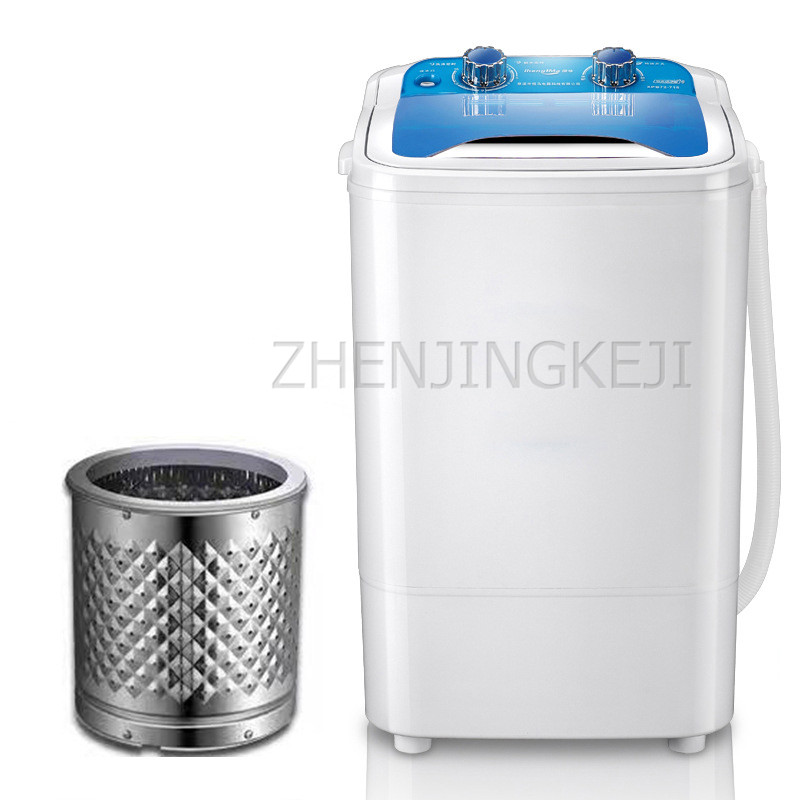 7Kg Hoge Capaciteit Wasmachine Single Barrel Halfautomatische Mini Wasmachine 220V Kleding Wassen Gereedschap Huis Schoonmaken Apparaten: B / VS