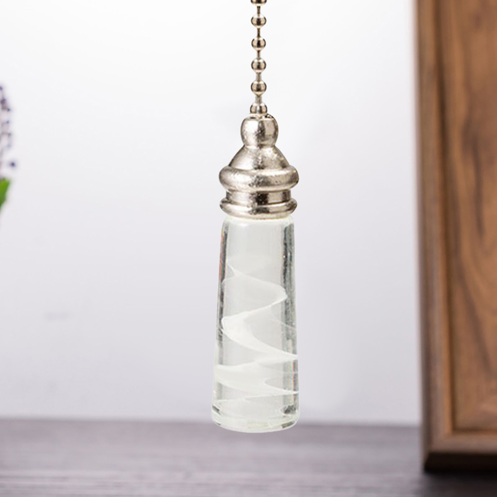 1 pc Kette Kronleuchter Abzieher Kette Anhänger Kordel griff für Badezimmer Toilette Lichtsc Halfter Abzieher dekorative Wohnkultur