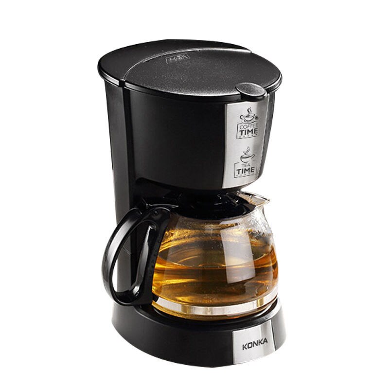 KONKA-cafetera eléctrica por goteo para el hogar, máquina de café de 800W con 15 tazas de té y café, cafetera de leche para , 220V