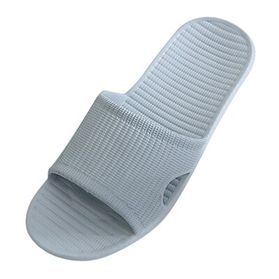 Lecopike Gestreepte Slippers Voor Mannen Platte Bad Zwemmen Slippers Sandalen Indoor En Outdoor Schoenen Mannelijke Schoenen Baden Slipper A20: Sky Blue / 42