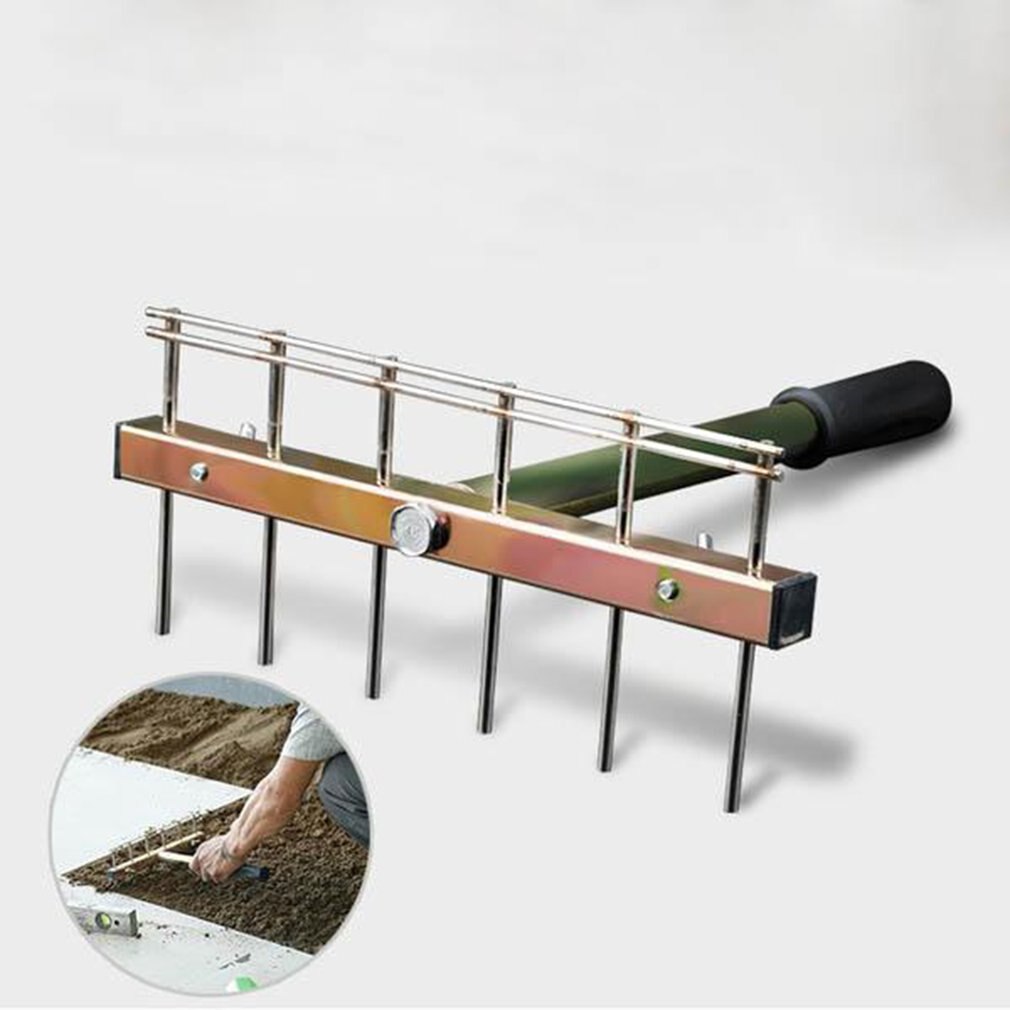 Plaatsing Tegels Gereedschap Tegels Leveling Metselaars Schrapen En Plaatsen Zand Artefacten Decoratie Aids Zand Eggen
