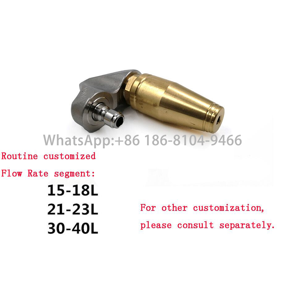 and Sewer Jetting Turbo Nozzle High Pressure Washer Kit Rotary Drain Cleaning Root Ranger Nozzle