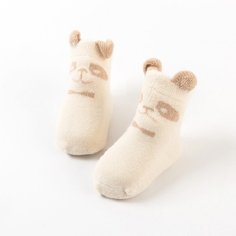 Calcetines de algodón orgánico hasta la rodilla para niños y bebés, para chicas, 2 par/lote