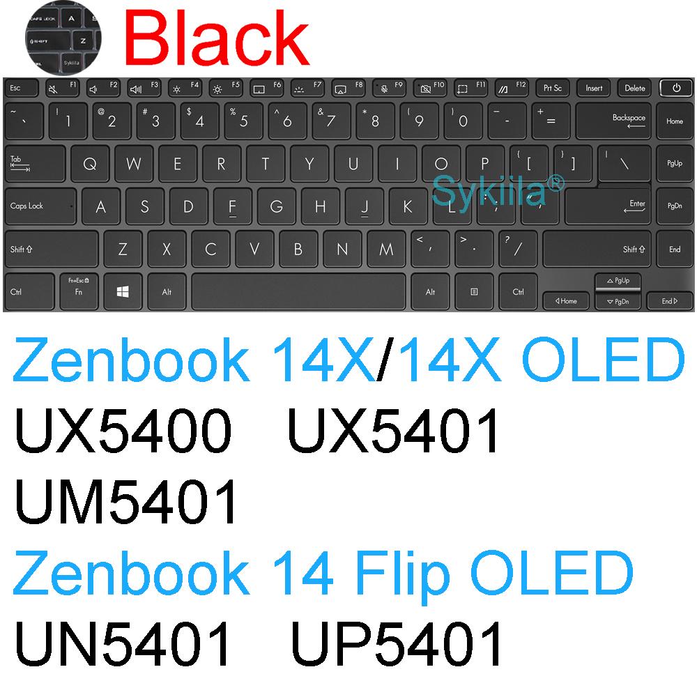 Tastaturabdeckung für ASUS Zenbook 14 OLED kippen Profi UX3406 UX3405 UX3404 hoch3404 UX6404 Q420 UX5401 Silikon-Schutzhülle: Gold