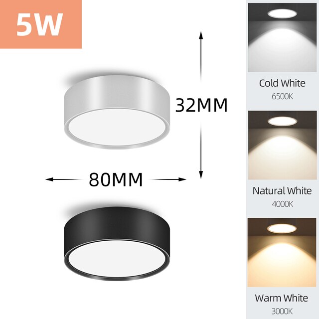 Foco de techo LED para sala de estar y cocina, luz de pista alargada montada en superficie, accesorio de aluminio plegable, 220V