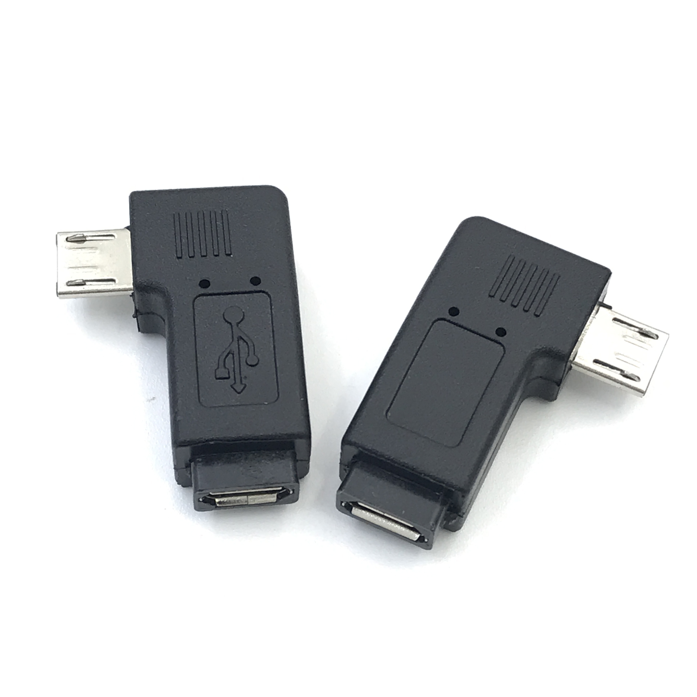 Left Right angled 90 degree Micro USB Male to Type C USB Micro usb Mini usb Female Adapter Converter Connector for Phone Tablet