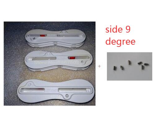 FCS II Surf Fin Plugs Surf Fin Box FCS 2 Fusion Fin Plug with screws 0 5 9 degree Surf Accessory: 3PCS white 9 degree