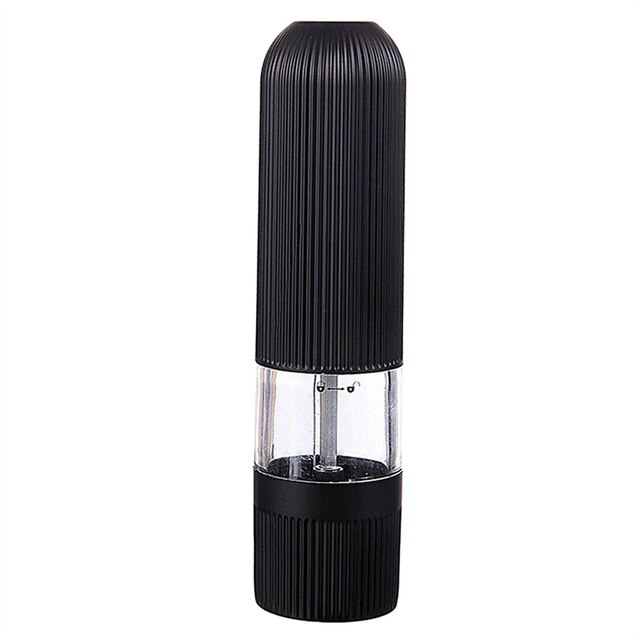 2pcs Electric Pepper Grinder Adjustable Electric Salt And Pepper Grinders Battery Operated Mills Grinder Great: 1Pcs