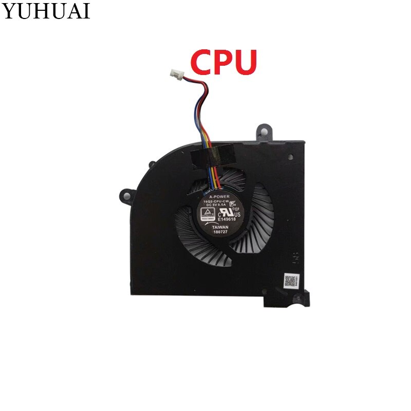 cooling fan FOR MSI GS65 MS-16Q2 16Q2-CPU-CW 16Q2-GPU-CW CPU GPU fan: CPU