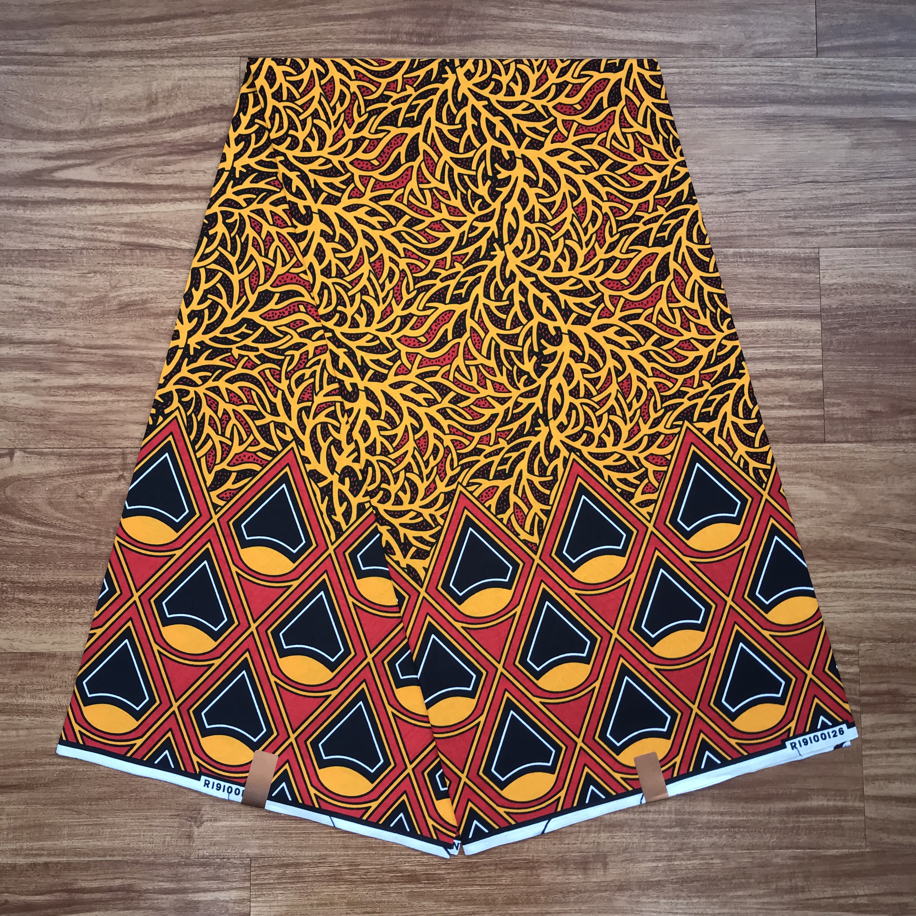 African original Wax african wax fabric 100% Cotton African Veritable wax African Print Fabric For wedding dresses