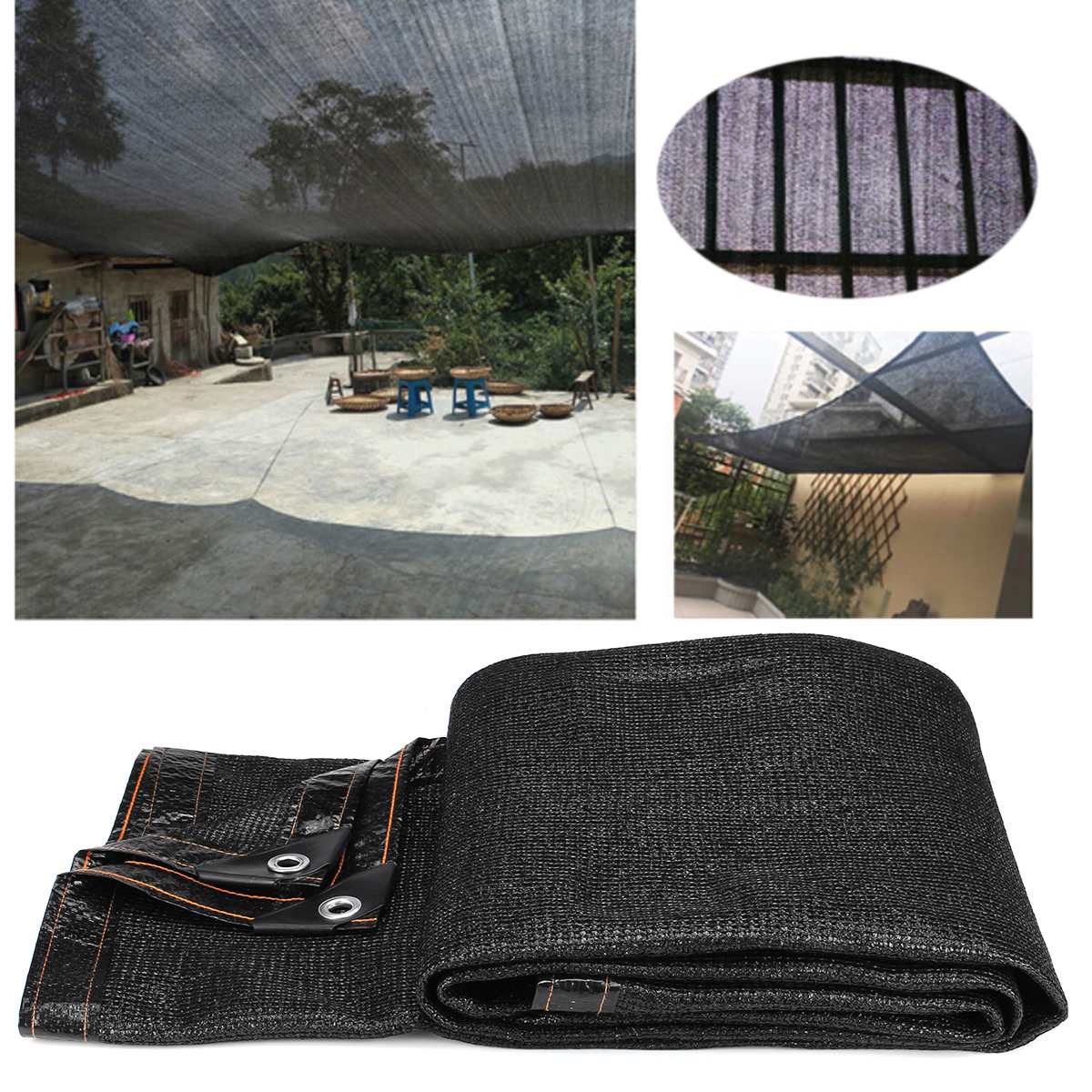 Sombrilla de protección para el sol y la playa, dosel para exteriores, toldo para jardín, Patio, piscina, toldo de vela de sombra para acampar, Picnic, tienda, cubierta de coche