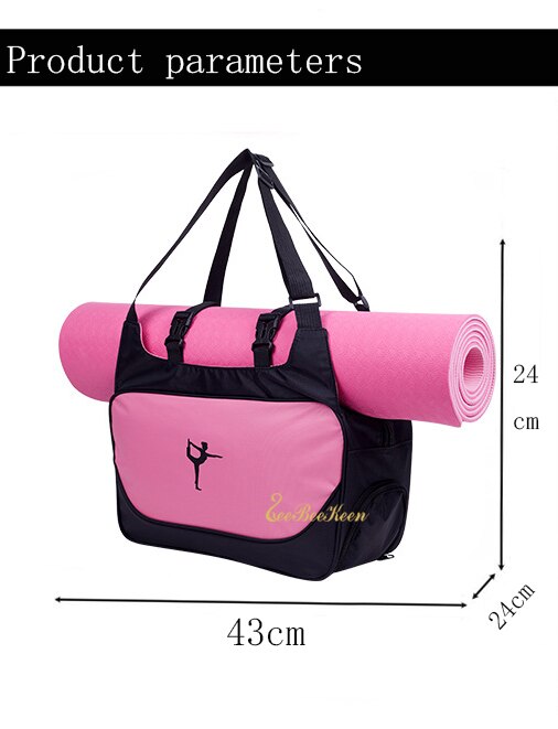 Bolsas de Ballet para adultos, bolsa deportiva para gimnasio, Yoga, baile, bolso para chicas, bolso cruzado de gran capacidad, bolso de baile de Ballet para mujeres