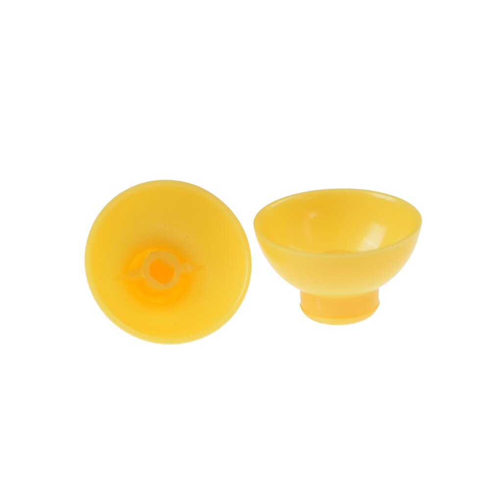 4 stk/sæt grå gul analog stick thumbsticks joystick cap til xbox 360 controller svampe gummi cover