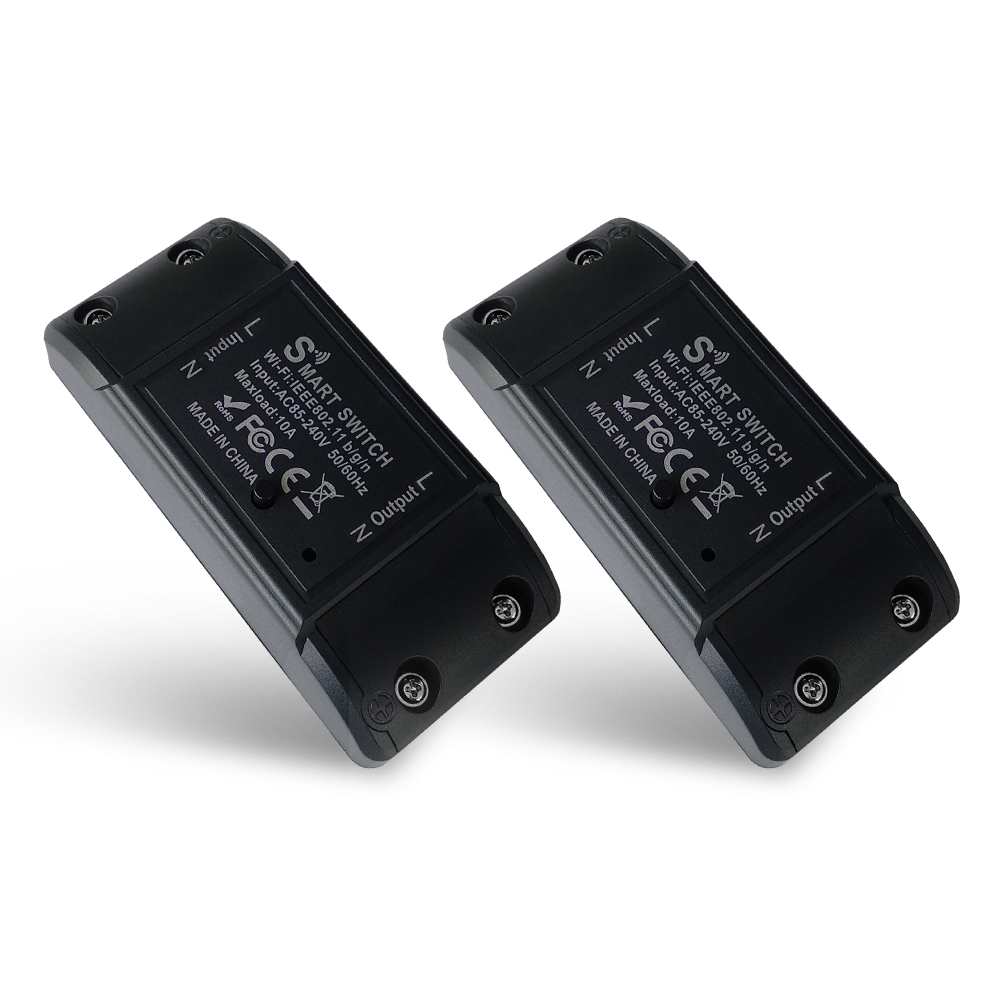 WGHINE CozyLife WiFi accorto interruttore modulo interruttore automatico 10A interruttori della luce temporizzati senza fili supporto Alexa Siri Google Alice: marrone