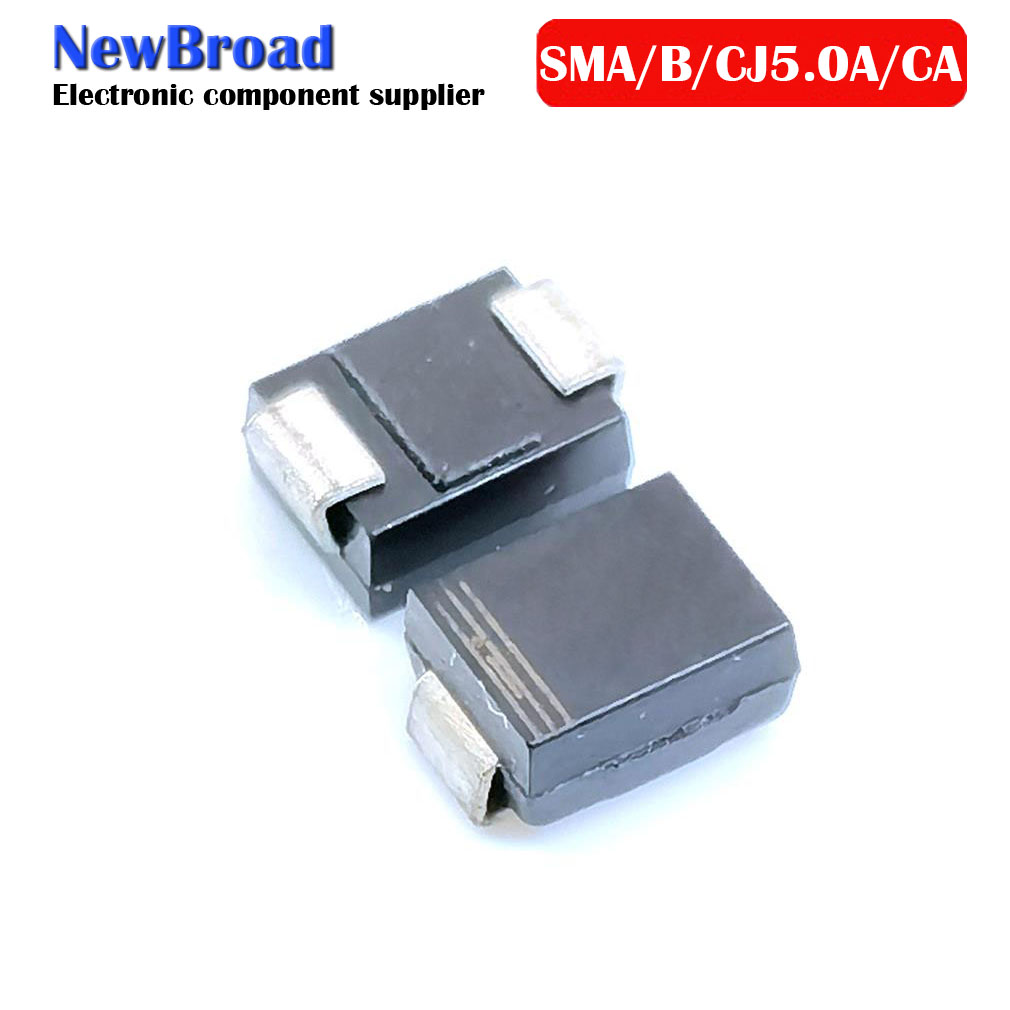 10PCS SMD TVS Diode unidirezionale SMAJ5.0A AE SMBJ5.0A KE SMCJ5.0A GDE bidirezionale SMAJ5.0CA WE SMBJ5.0CA KE SMCJ5.0CA GDE