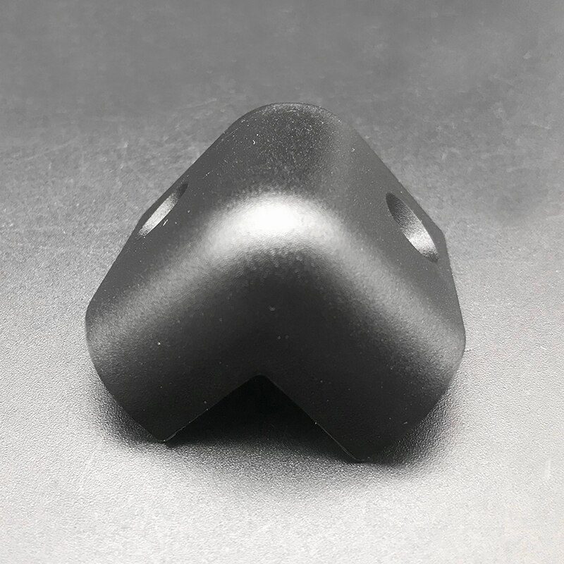 4pcs Guitar AMP Speaker Cabinet Corner Protector Amplifier Angle Rounded Protector General Model Black