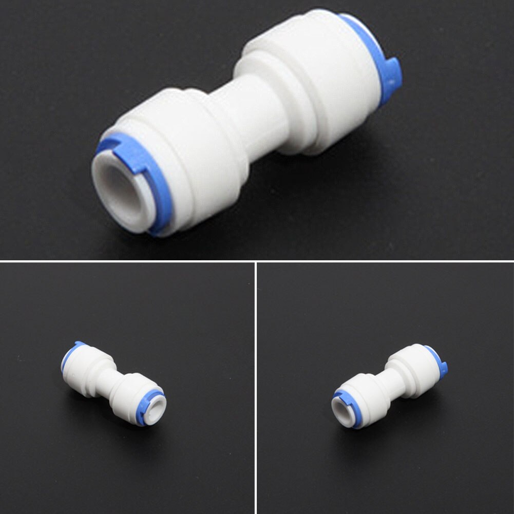Plumbing Durable Mini Plastic Home Bathroom Practical Water Purifier Kitchen White Tube Connector