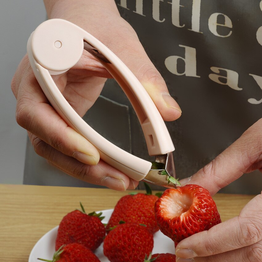 Pinces pour retirer les yeux à l&#39;ananas, Clips pour fruits et légumes à la fraise, outil de retrait, fournitures de cuisine