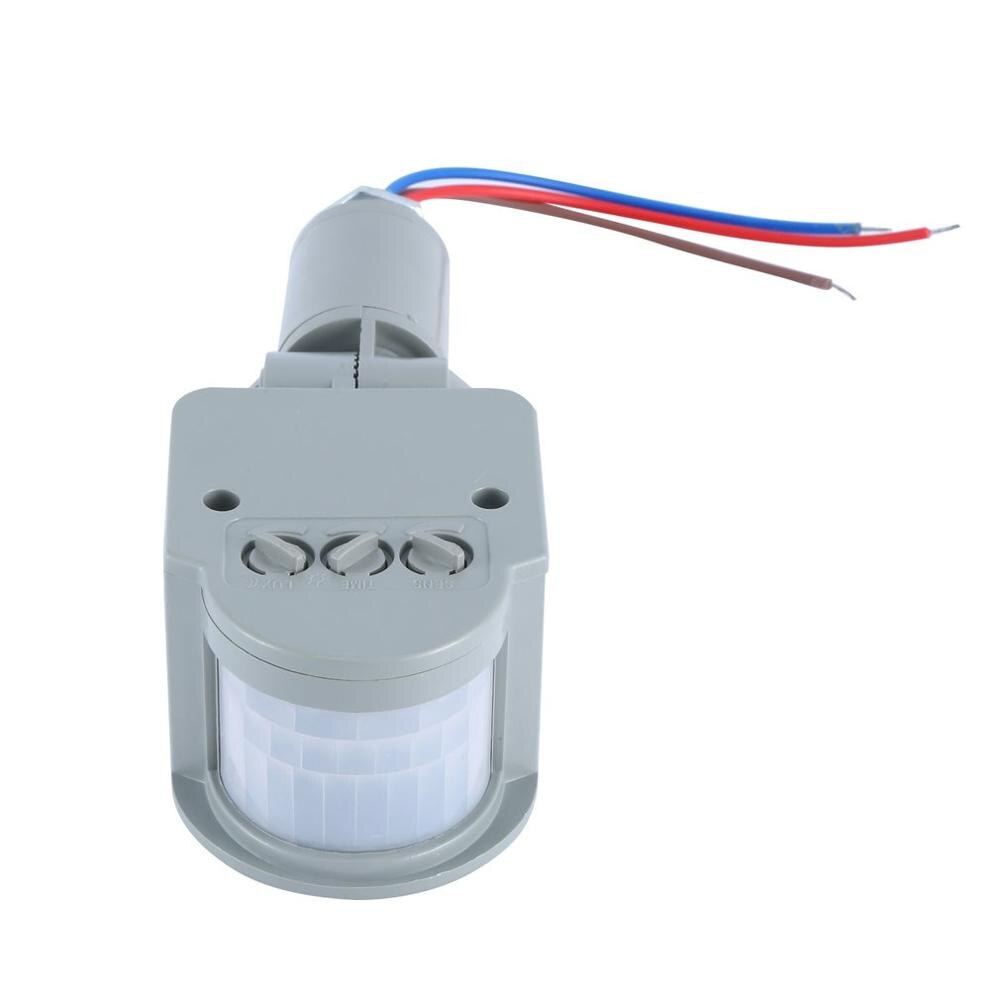 Professionelle Bewegung Sensor Licht Schalter draussen AC 220V Automatische Infrarot PIR Bewegung Sensor Schalter Mit LED Licht Haushalt